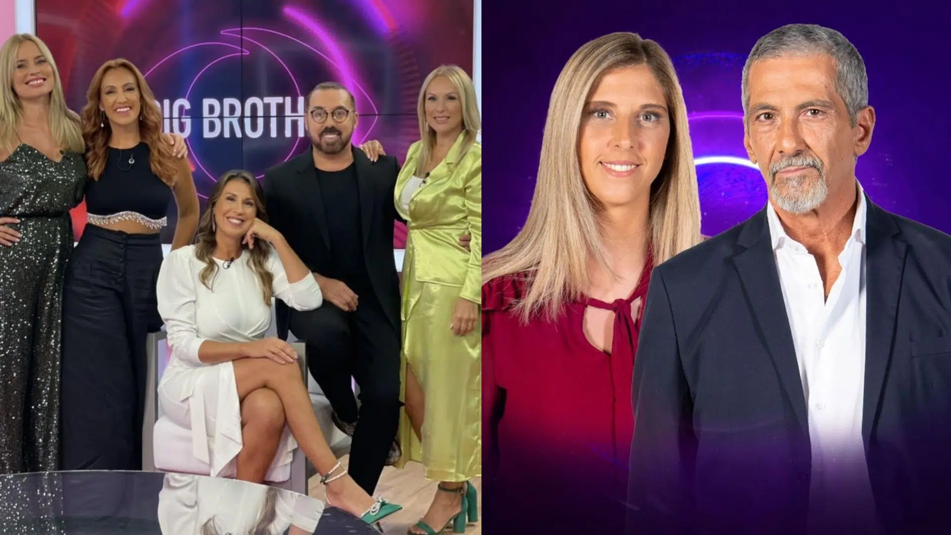 Comentadores Big Brother, Flavio Furtado, Nuno Homem De Sa Frederica Lima