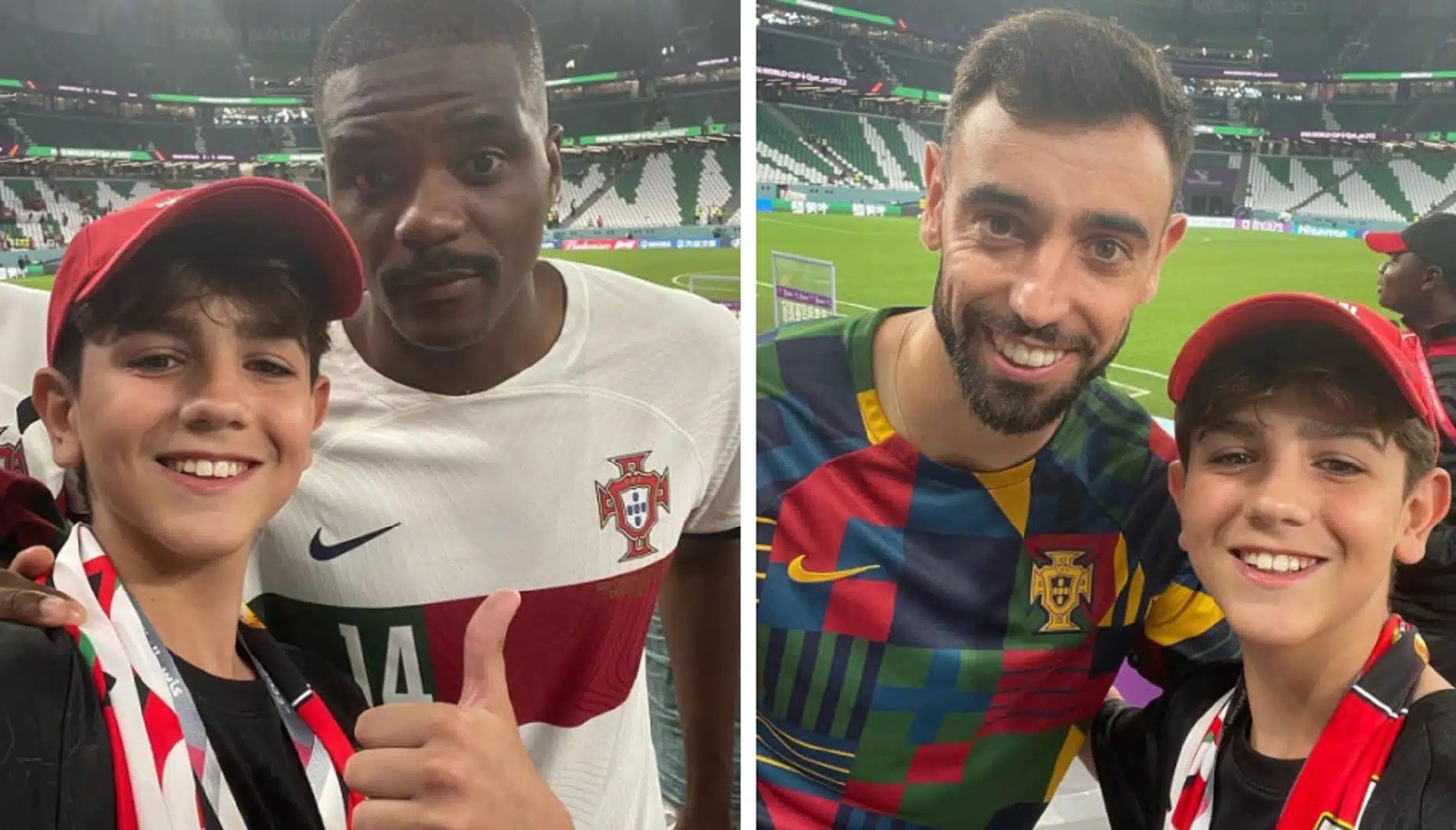 Dinis, William Carvalho, Bruno Fernandes, Cristiano Ronaldo