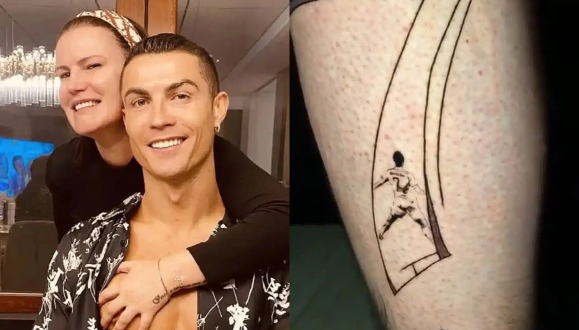 Elma Aveiro, Cristiano Ronaldo, Tatuagem De Fã