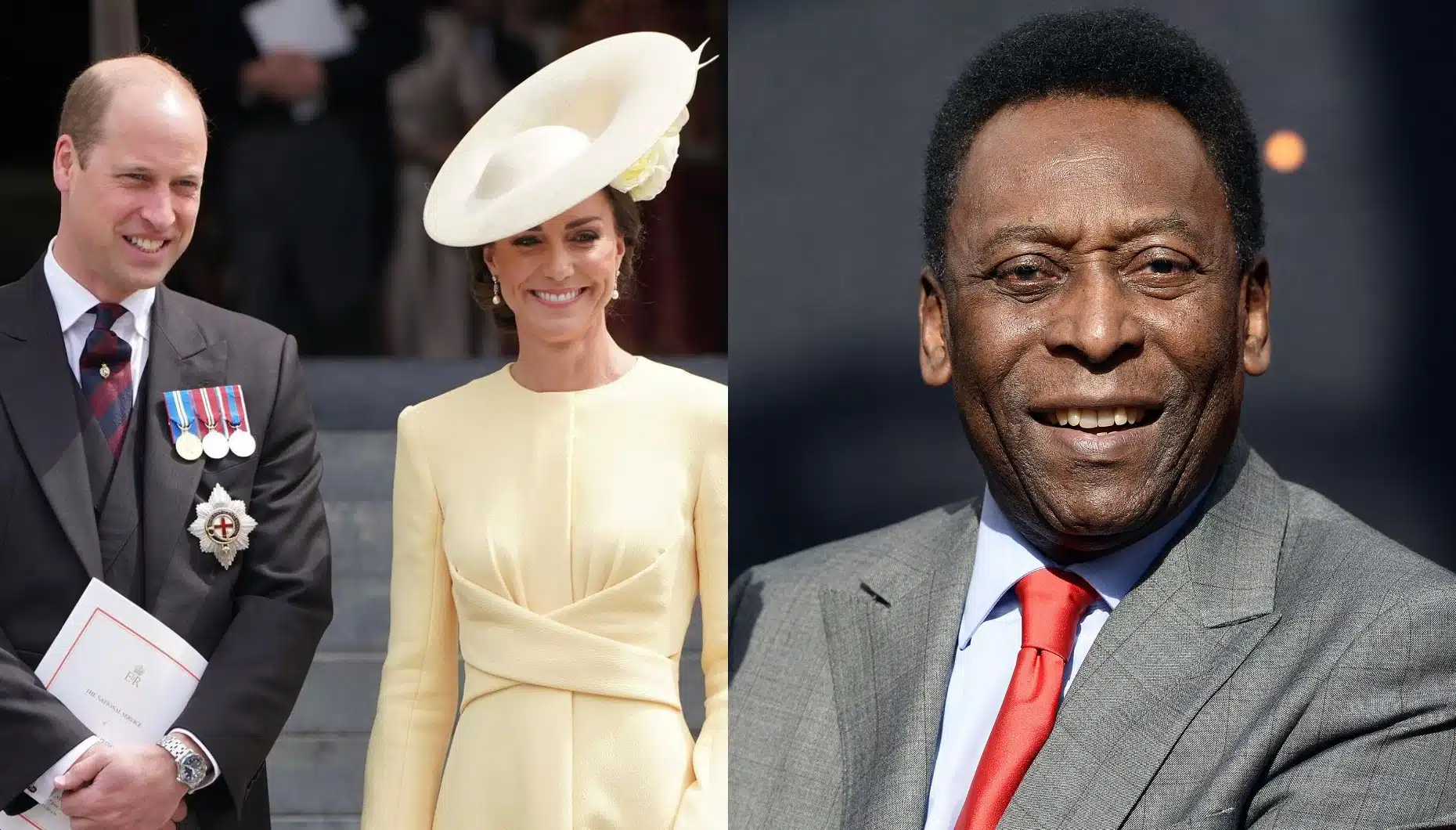 Kate Middleton, Príncipe William, Pelé