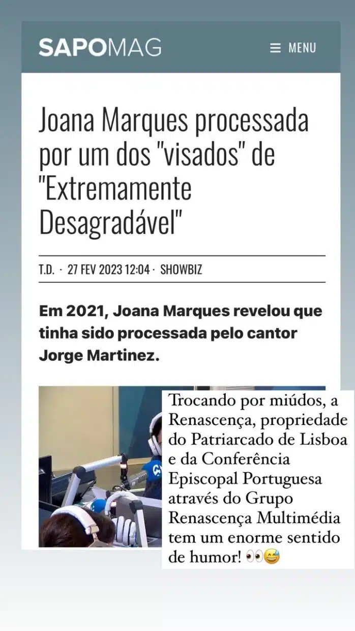 José Carlos Malato, Joana Marques