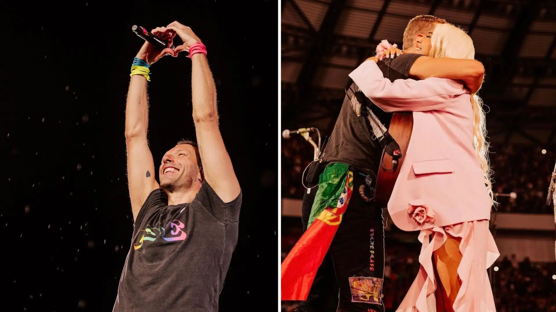 Coldplay, Chris Martin, Bárbara Bandeira