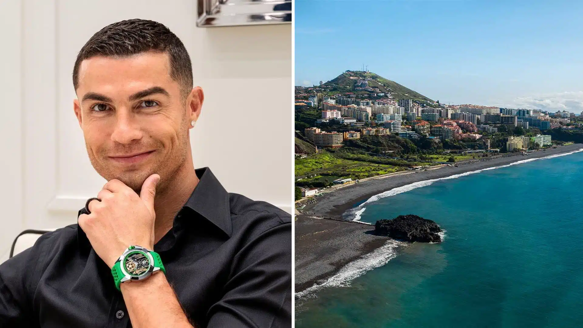 Cristiano Ronaldo, Hotel Praia Formosa, Madeira