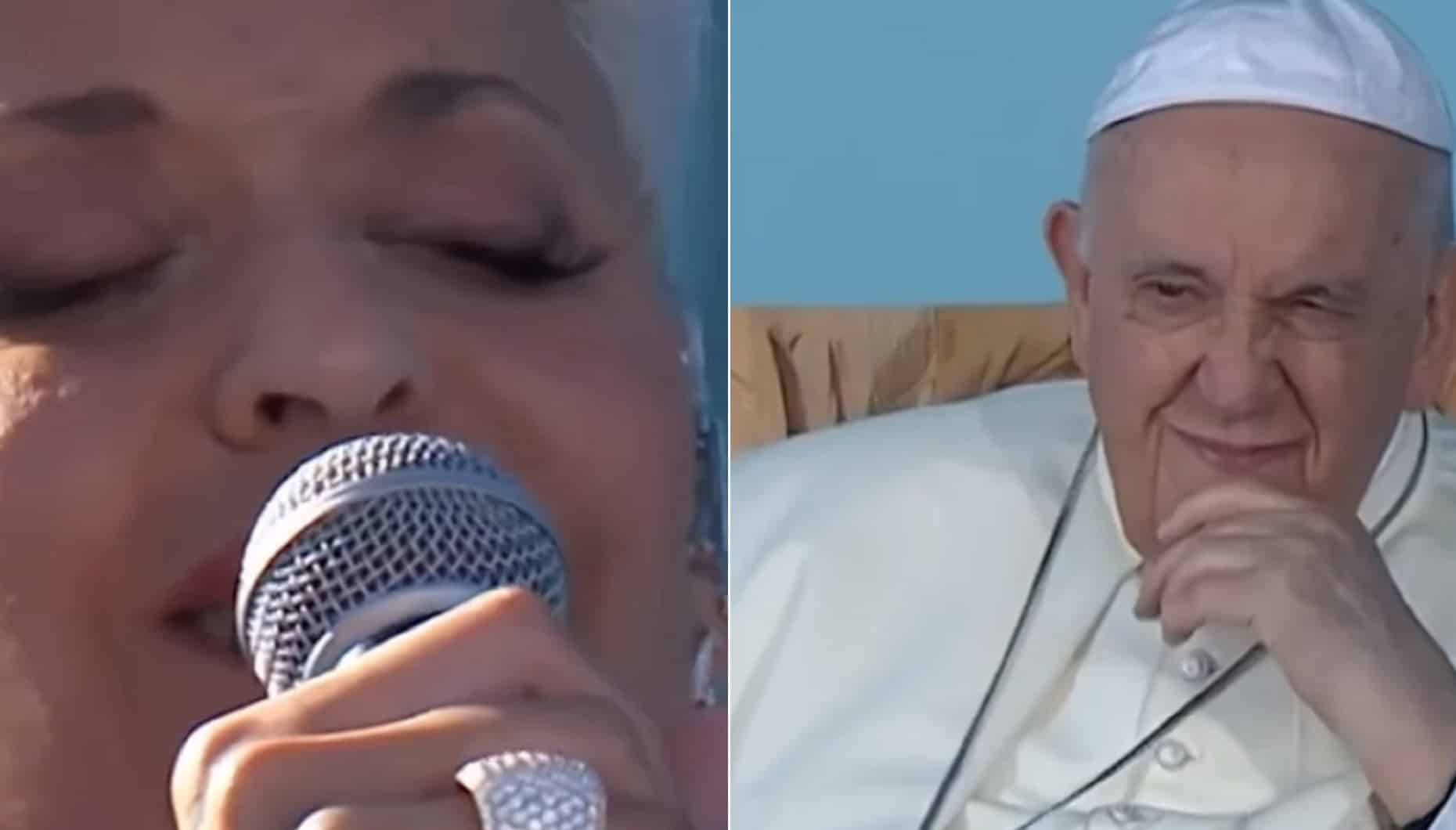 Mariza, Papa Francisco