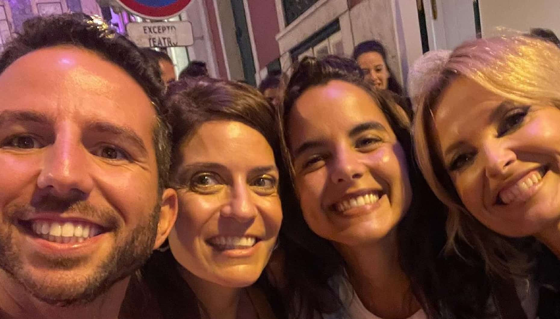 Cristina Ferreira, Sara Matos, Rubinho Correia, Catarina Duarte
