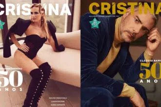 Revista Cristina Fernanda Serrano E Cláudio Ramos São Capa Da Revista Cristina