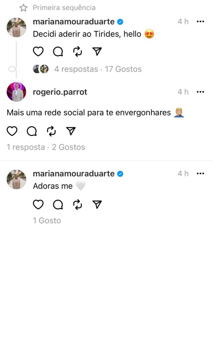 Mariana Duarte, Rogério Parrot