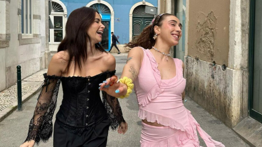 Bruna Gomes e Marie Bruna Gomes e Marie surgem juntas e fãs reagem: "Que dupla linda"