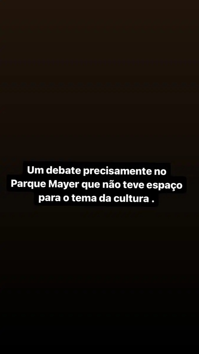 Ana Arrebentinha Sobre Debates