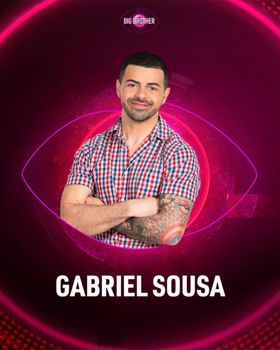 Gabriel Sousa Big Brother 2024 1 Big Brother 2024: Estes São Os Novos Concorrentes