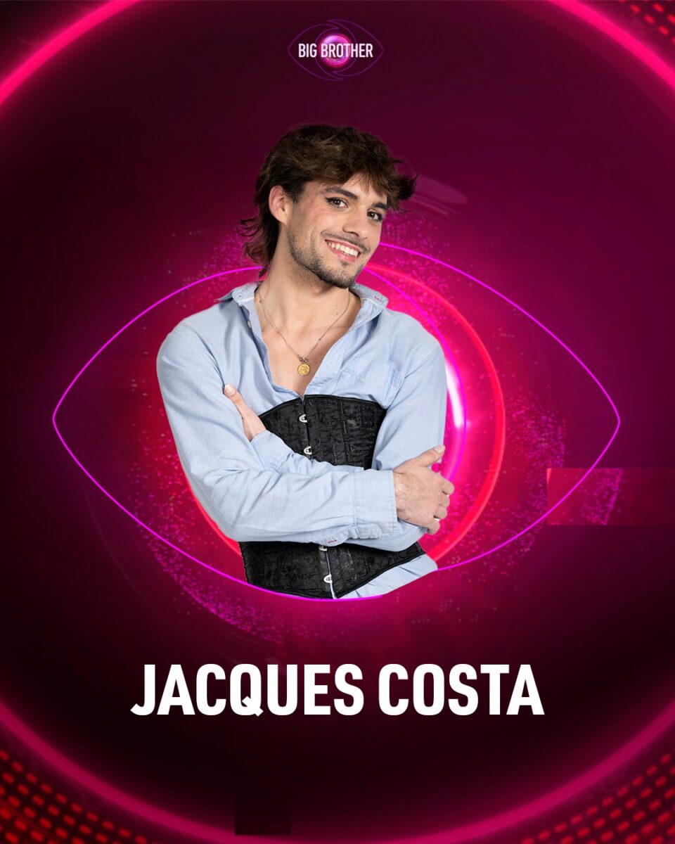 Jacques Costa Big Brother 2024 1 Big Brother 2024: Estes São Os Novos Concorrentes