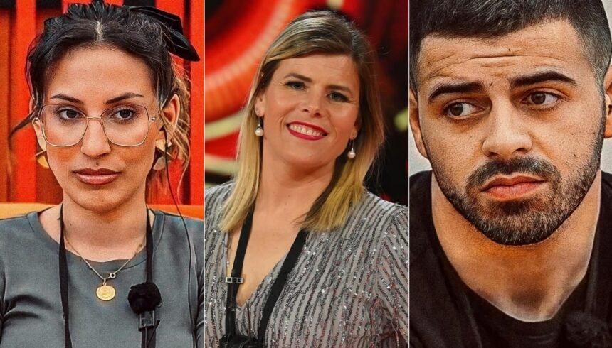 Catarina Miranda, Noélia Pereira, Gabriel Sousa, Big Brother
