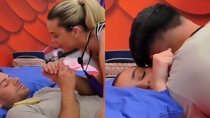 Joao Oliveira Carolina Nunes Big Brother "Big Brother": João Oliveira e Carolina Nunes cada vez mais íntimos: "Dá-me um beijinho"