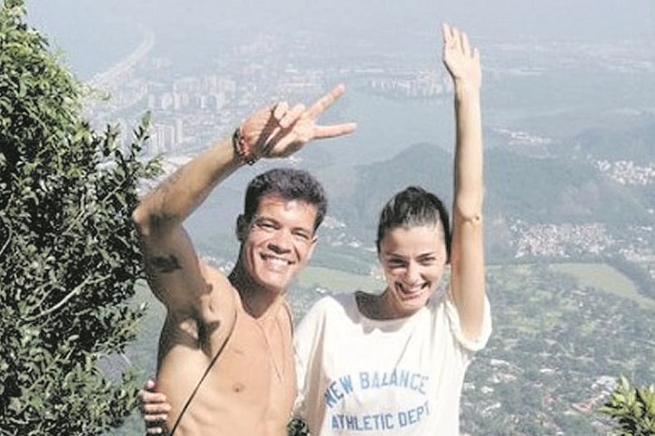 joana aguiar e ivo lucas no Brasil De férias no Brasil, Joana Aguiar e Ivo Lucas posam pela primeira vez juntos: "Casal querido"