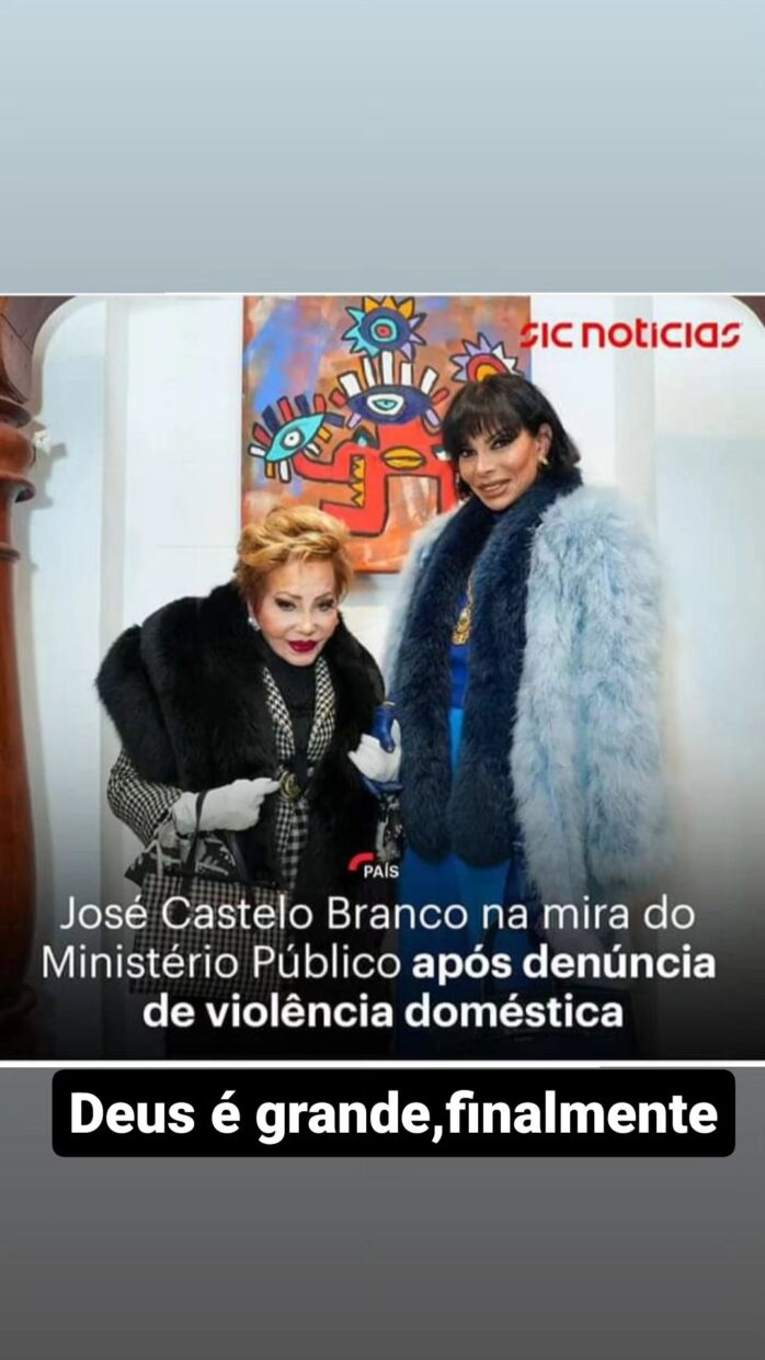 zezecamarinhaoficial 1714675807 3359266629290686452 5608285636 José Castelo Branco é denunciado por violência doméstica e Zezé Camarinha reage: "Deus é grande, finalmente"